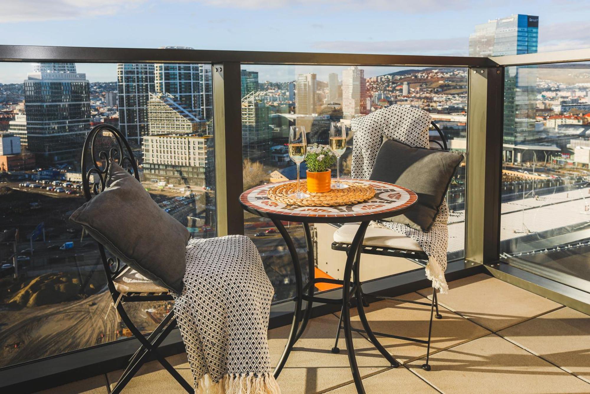 Sag 20Th Floor Klingerka Residence Castle View Free Parking Free Wifi Bratislava Exterior foto